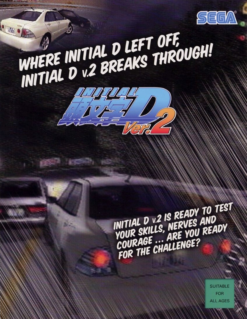 Capa do jogo Initial D: Arcade Stage Ver. 2