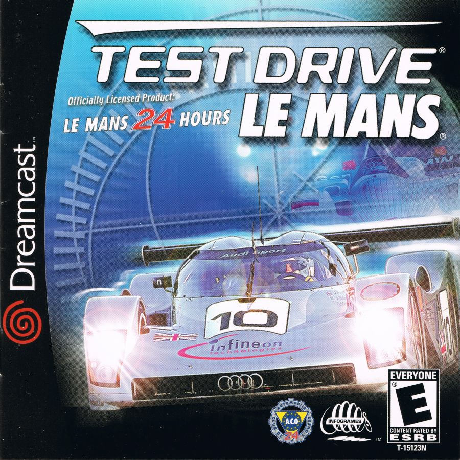 Capa do jogo Test Drive Le Mans