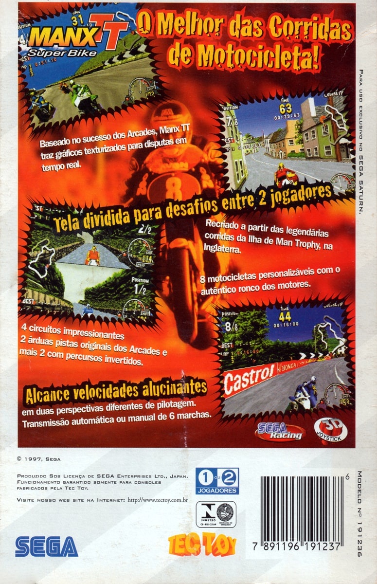 Capa do jogo Manx TT Super Bike