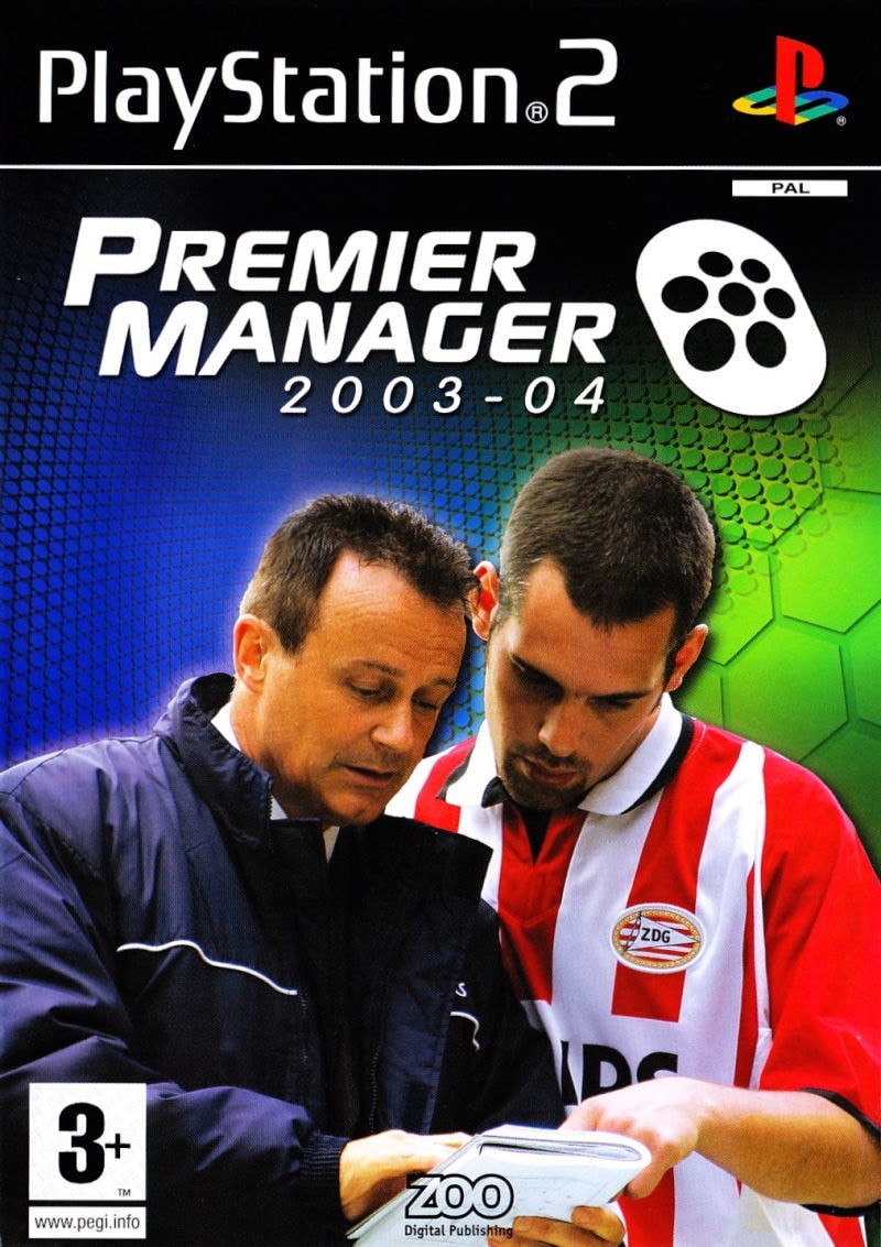 Capa do jogo Premier Manager 2003-04