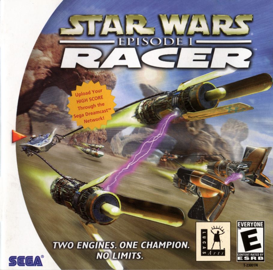 Capa do jogo Star Wars: Episode I Racer