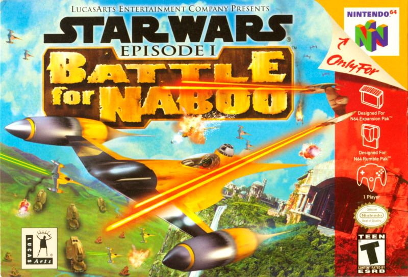 Capa do jogo Star Wars Episode I: Battle for Naboo