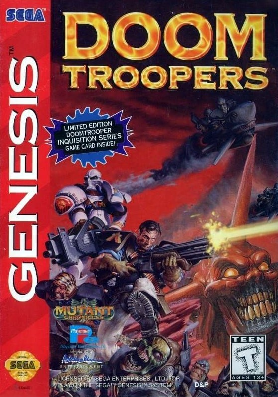 Capa do jogo Doom Troopers