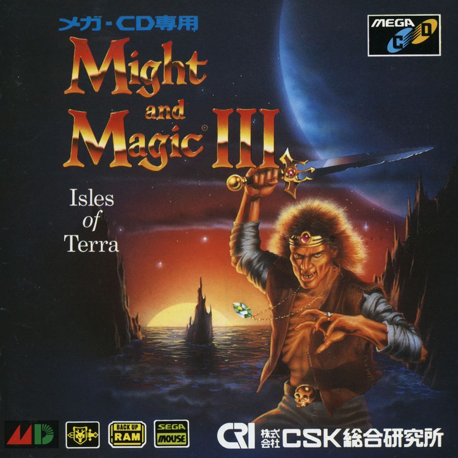 Capa do jogo Might and Magic III: Isles of Terra