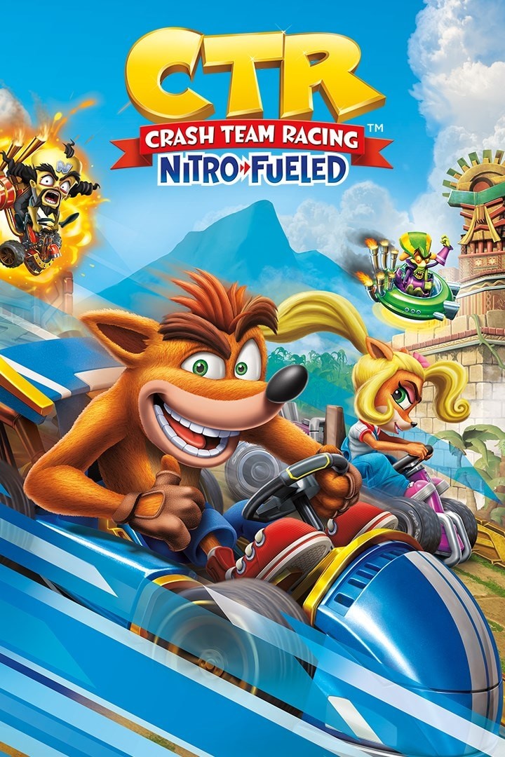 Capa do jogo CTR: Crash Team Racing Nitro Fueled
