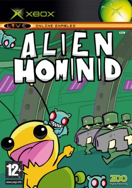 Capa do jogo Alien Hominid