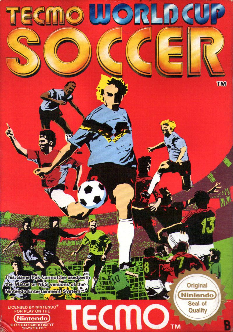 Capa do jogo Tecmo World Cup Soccer