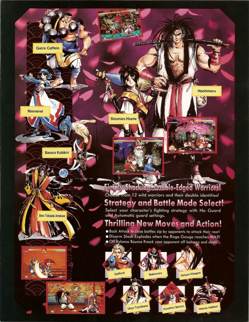 Capa do jogo Samurai Shodown III