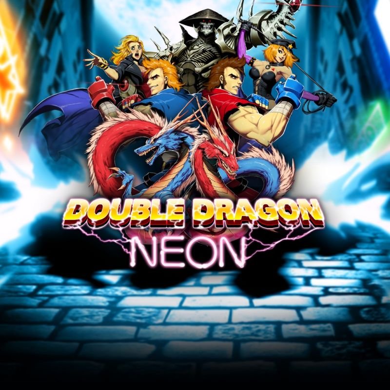 Capa do jogo Double Dragon Neon