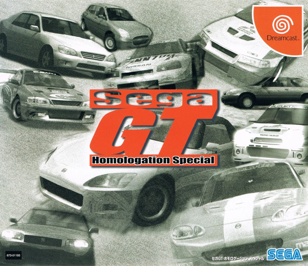 Capa do jogo Sega GT