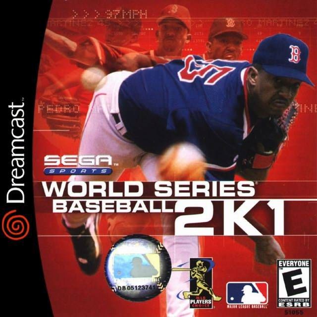 Capa do jogo World Series Baseball 2K1