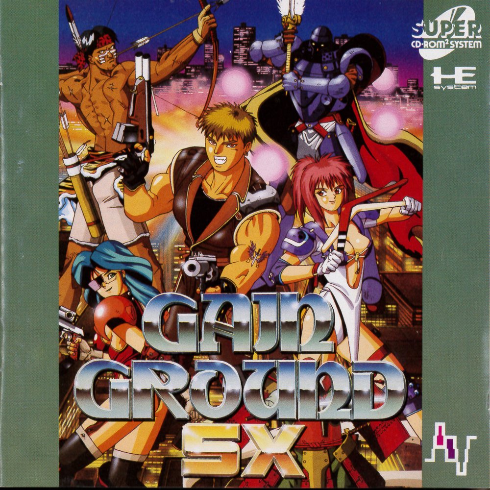 Capa do jogo Gain Ground SX