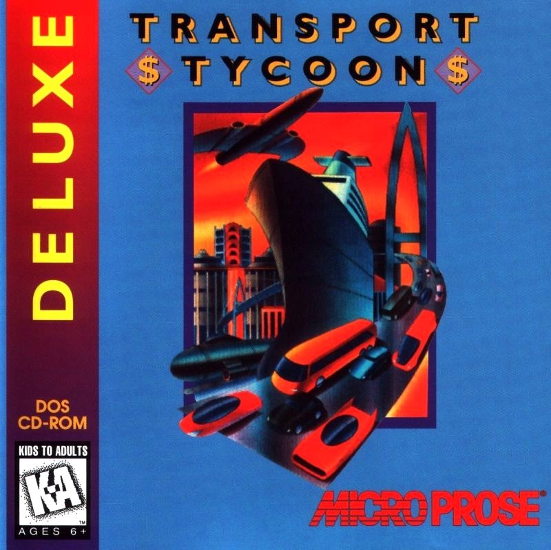 Capa do jogo Transport Tycoon Deluxe