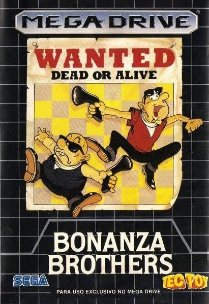 Capa do jogo Bonanza Bros.
