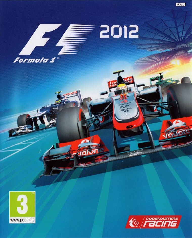 Capa do jogo F1 2012