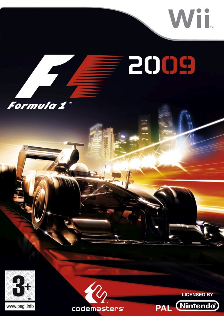 Capa do jogo F1 2009