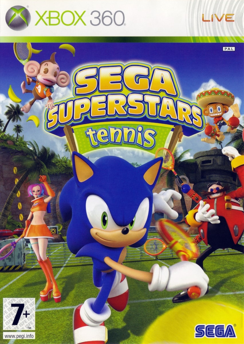 Capa do jogo SEGA Superstars Tennis