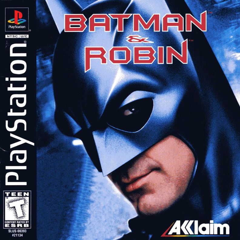 Capa do jogo Batman & Robin