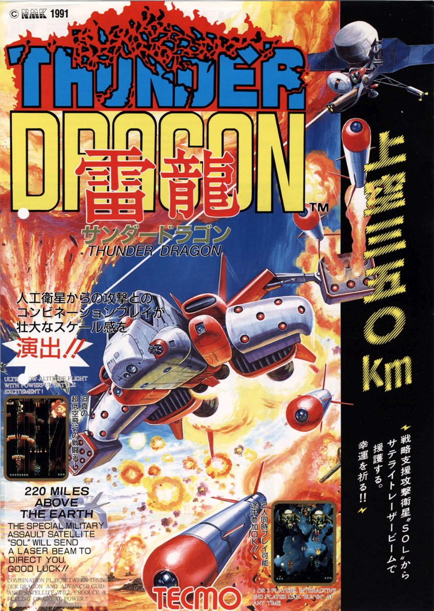 Capa do jogo Thunder Dragon