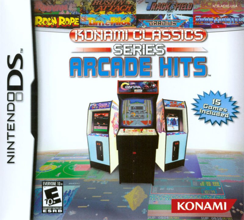 Capa do jogo Konami Classics Series: Arcade Hits