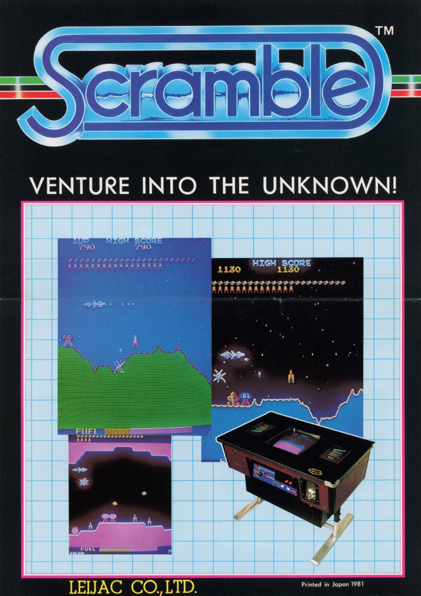 Capa do jogo Scramble