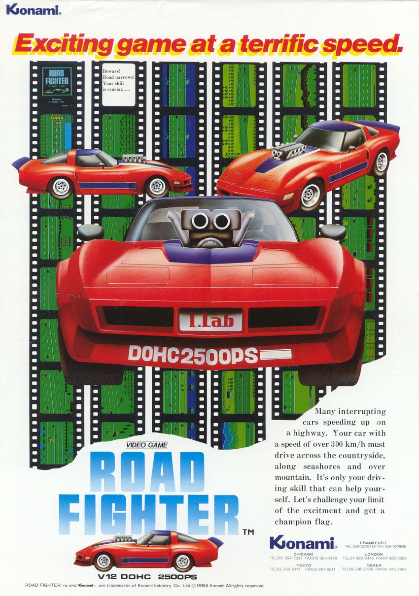 Capa do jogo Road Fighter