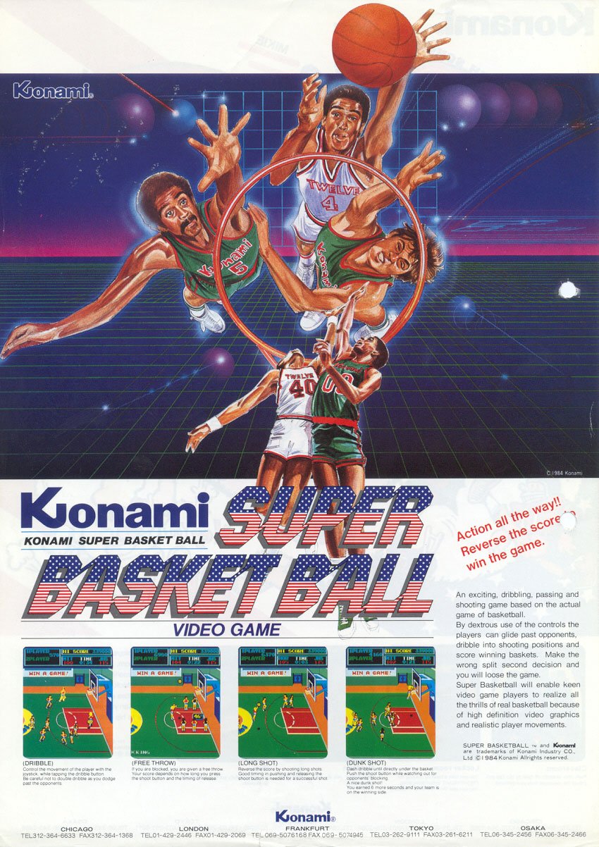 Capa do jogo Super Basketball