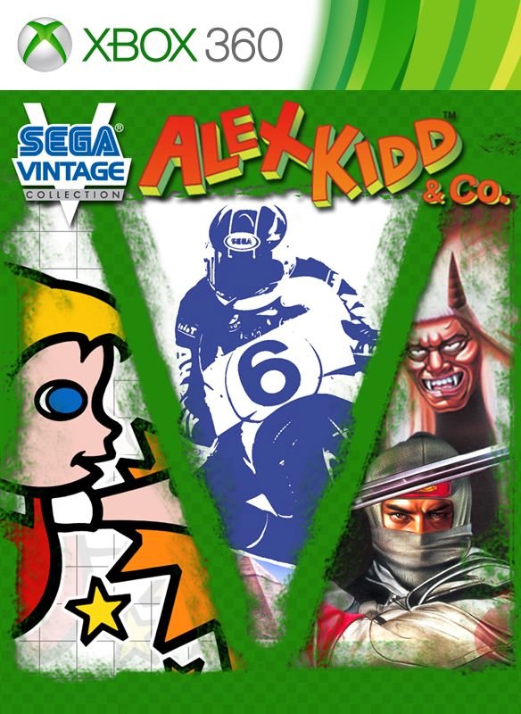 Capa do jogo Sega Vintage Collection: Alex Kidd & Co.