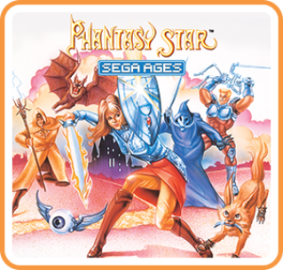 Capa do jogo SEGA AGES Phantasy Star