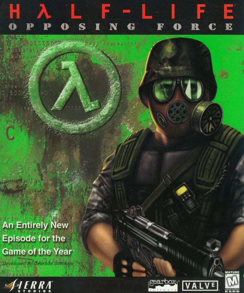 Capa do jogo Half-Life: Opposing Force
