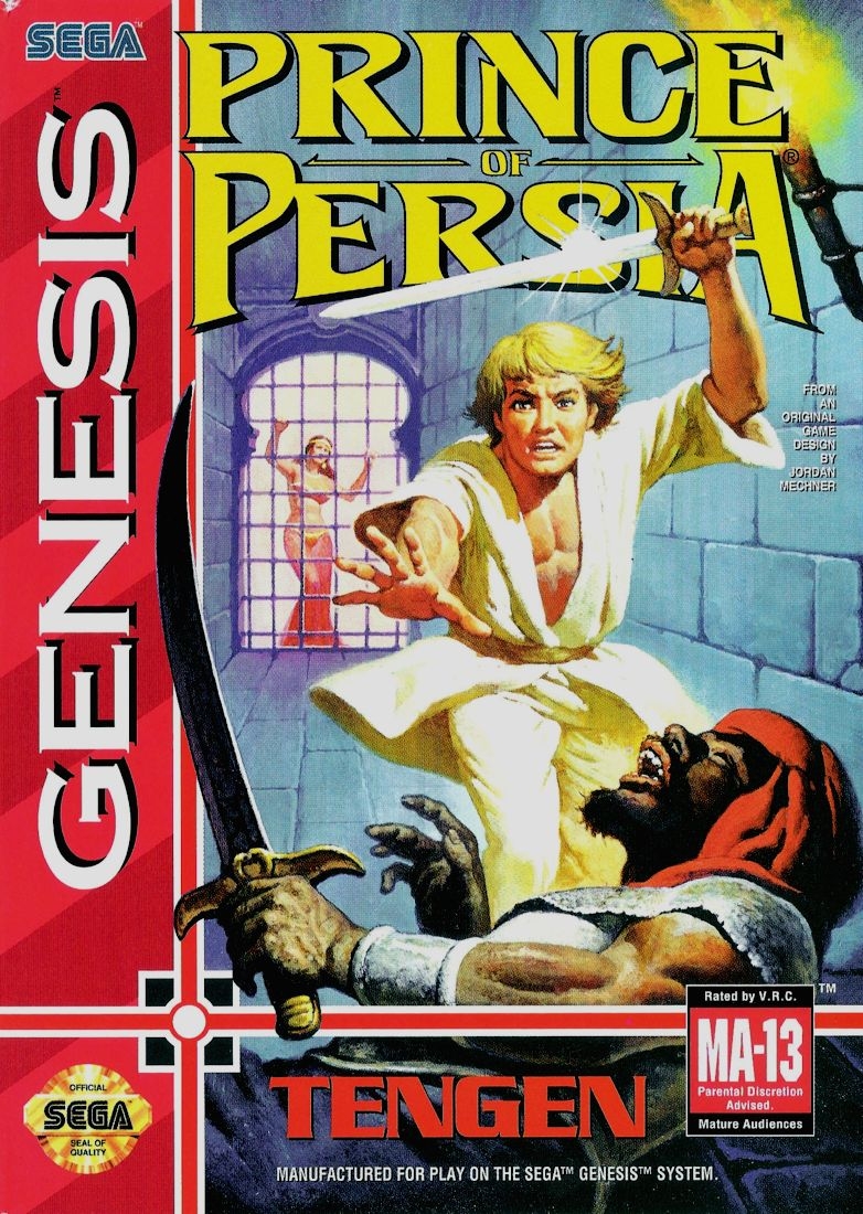 Capa do jogo Prince of Persia