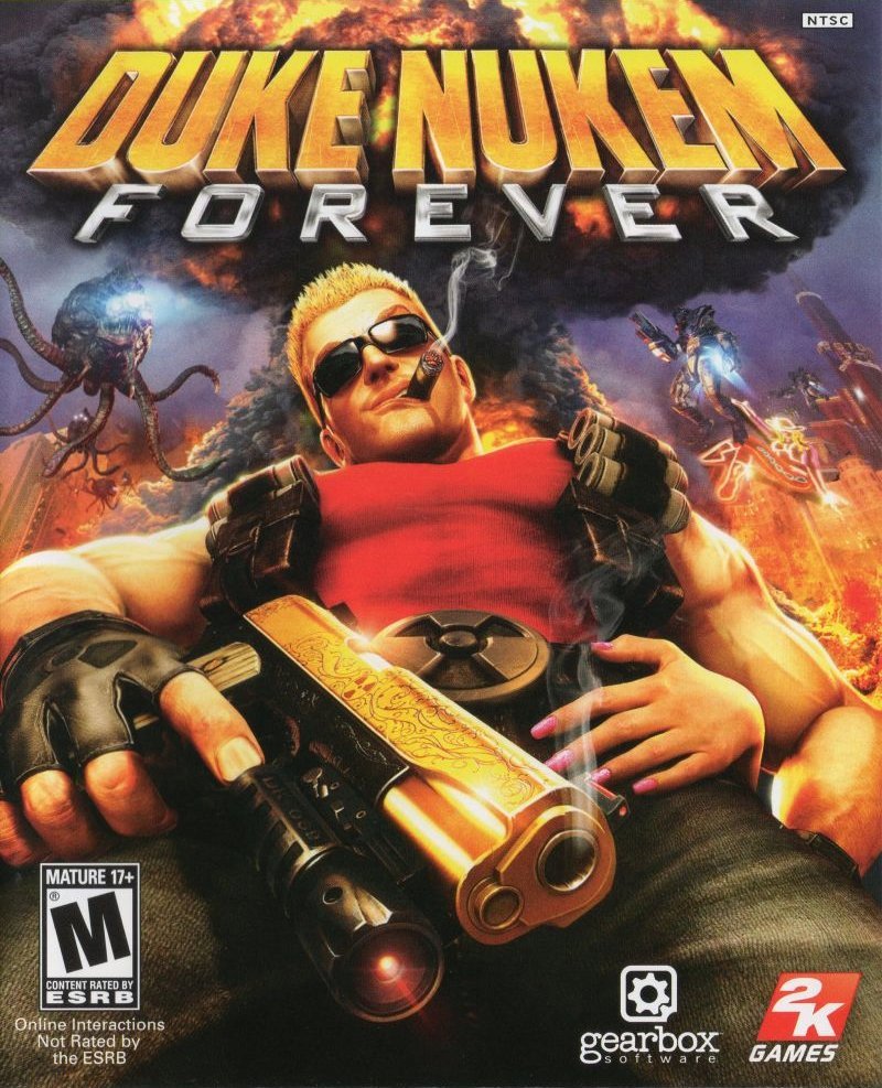 Capa do jogo Duke Nukem Forever