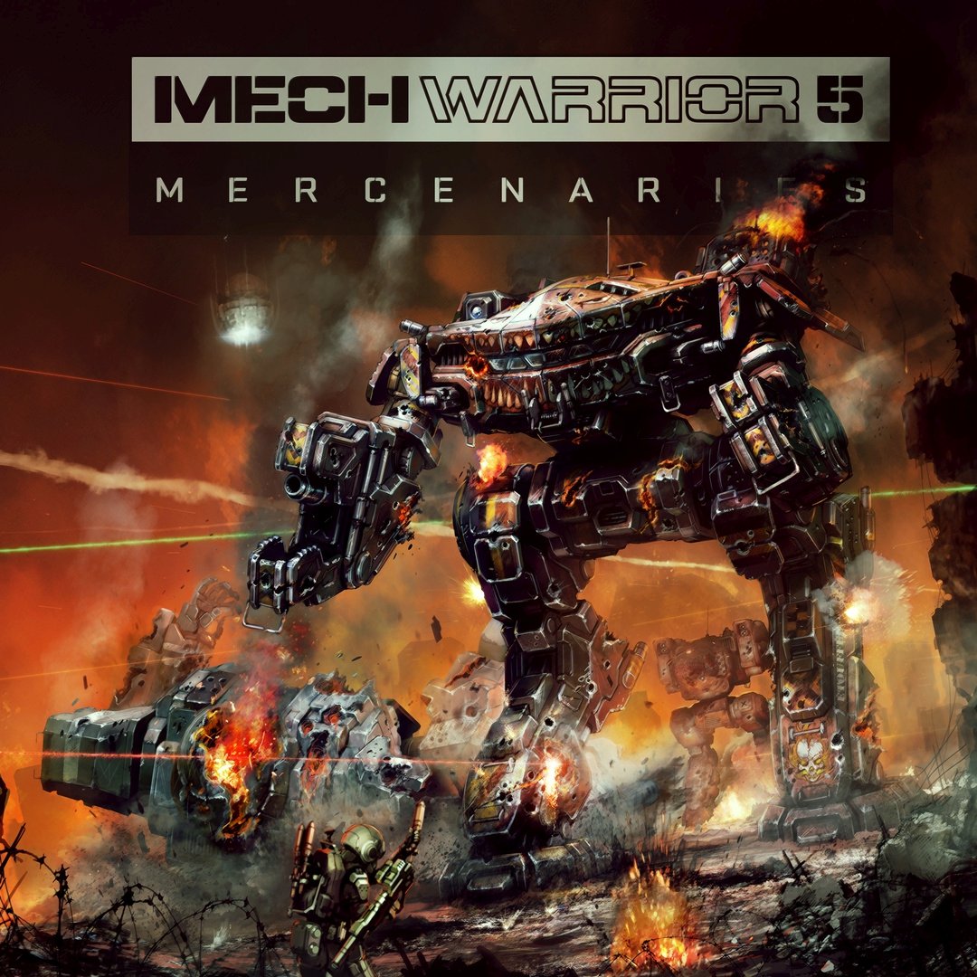 Capa do jogo MechWarrior 5: Mercenaries