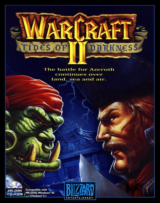Capa do jogo Warcraft II: Tides of Darkness