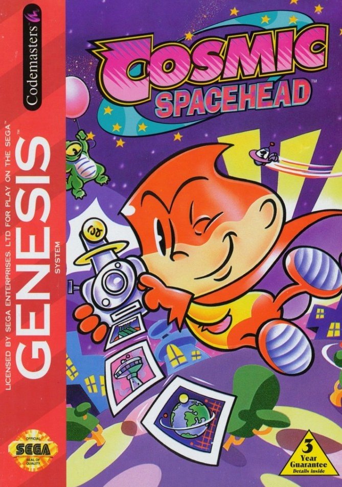 Capa do jogo Cosmic Spacehead