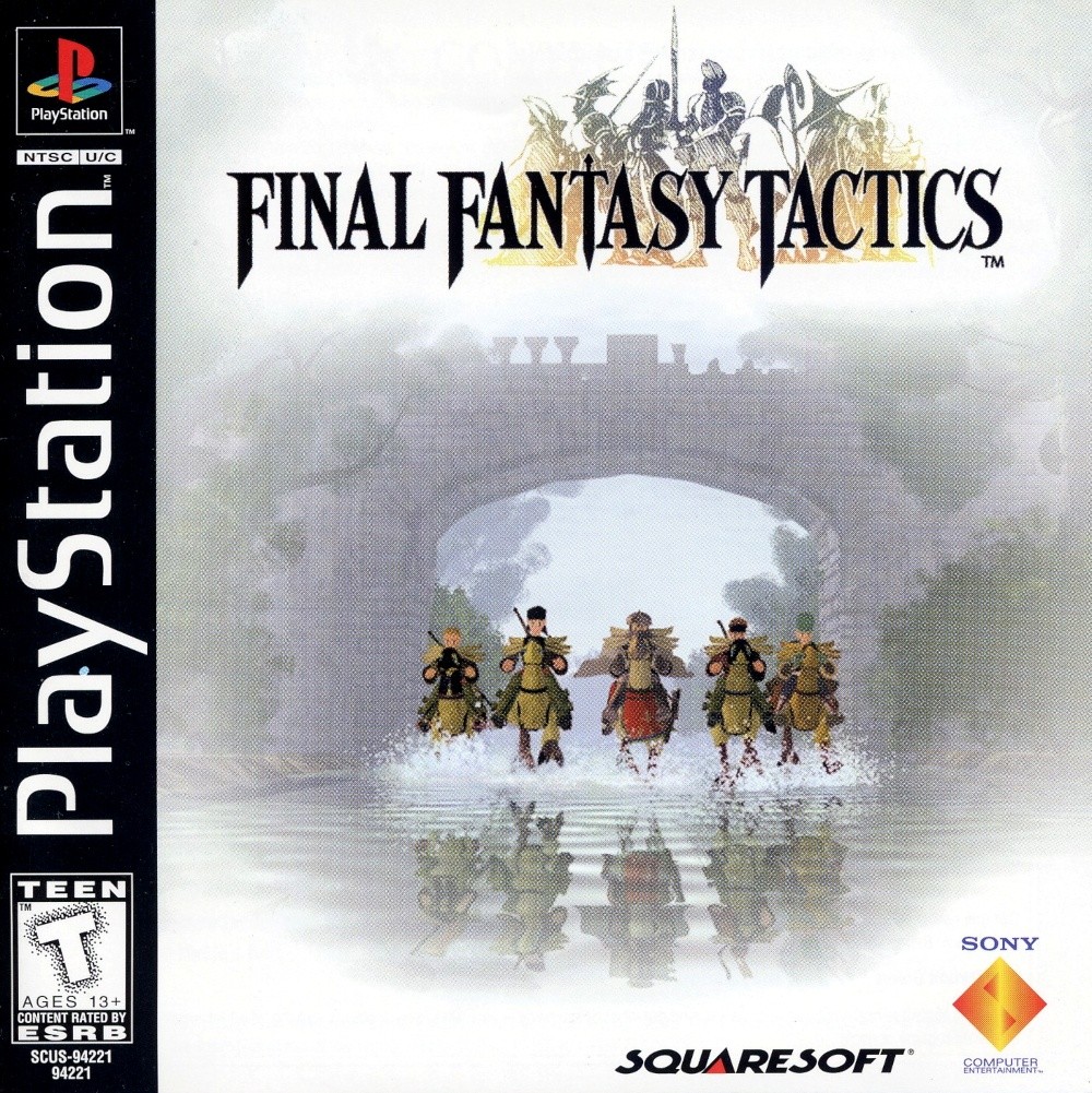 Capa do jogo Final Fantasy Tactics