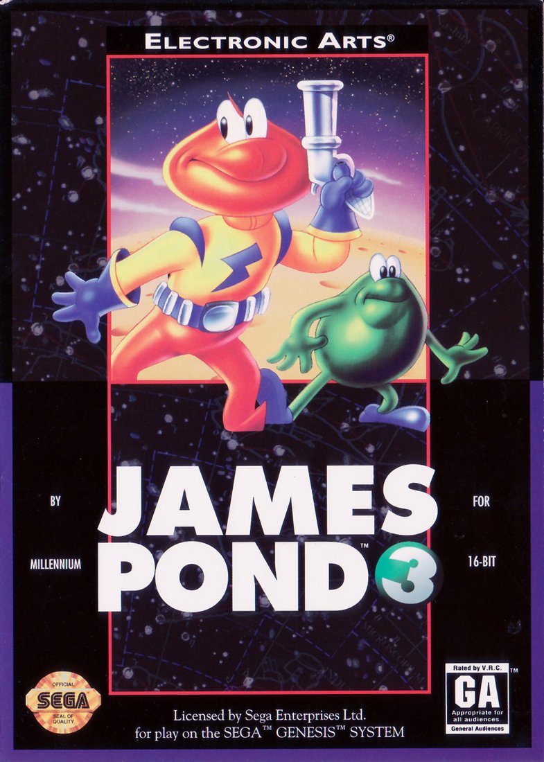 Capa do jogo James Pond 3: Operation Starfish