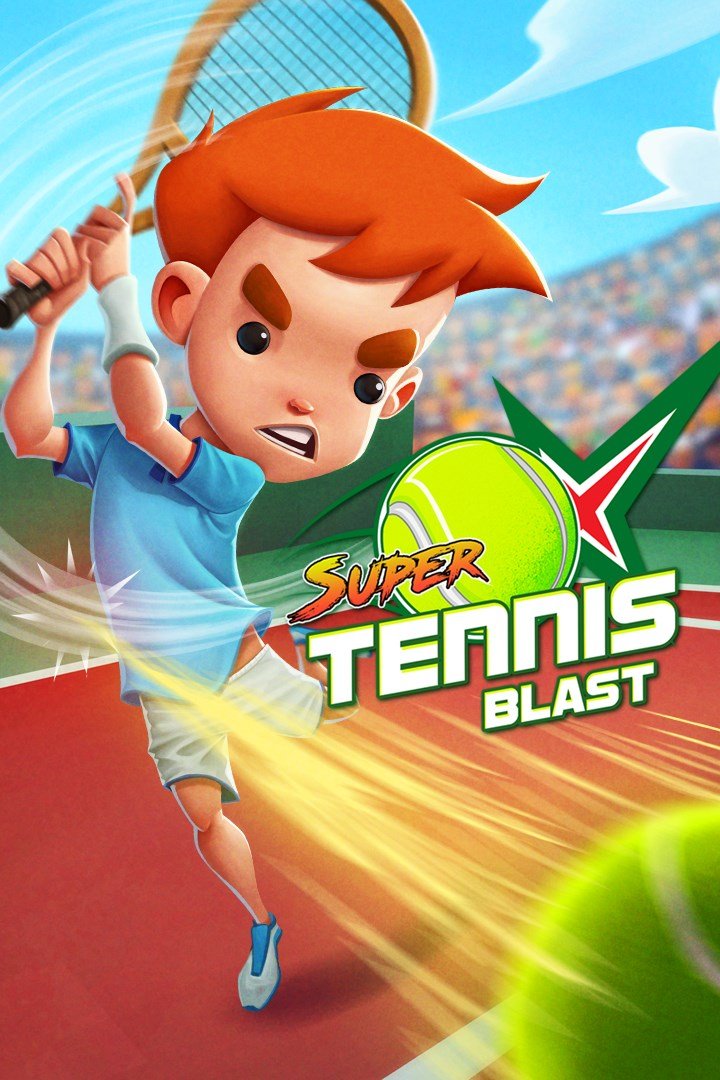 Capa do jogo Super Tennis Blast