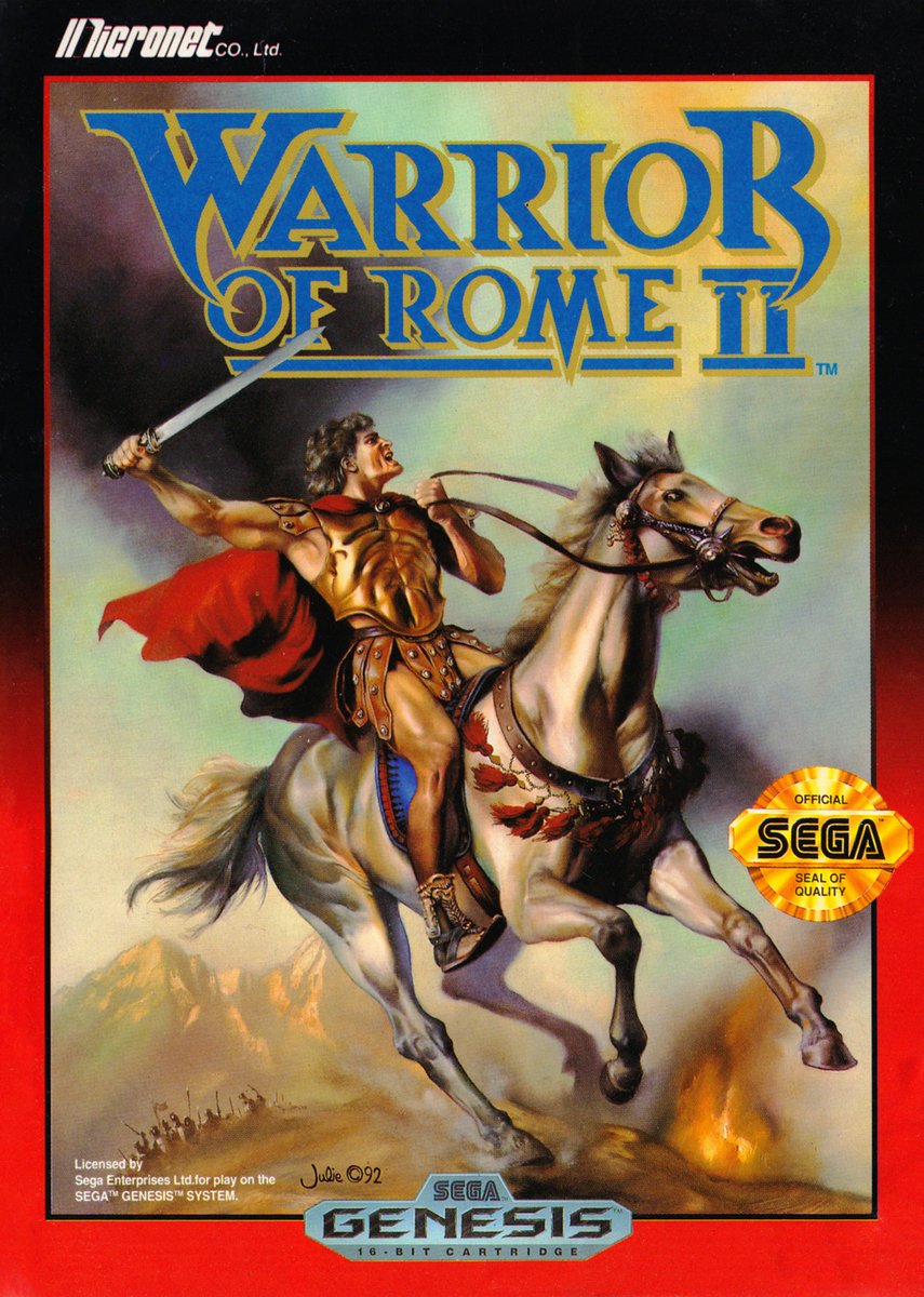 Capa do jogo Warrior of Rome II