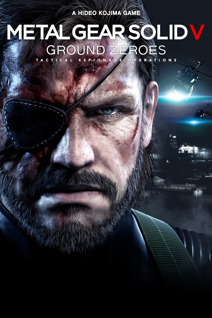 Capa do jogo Metal Gear Solid V: Ground Zeroes