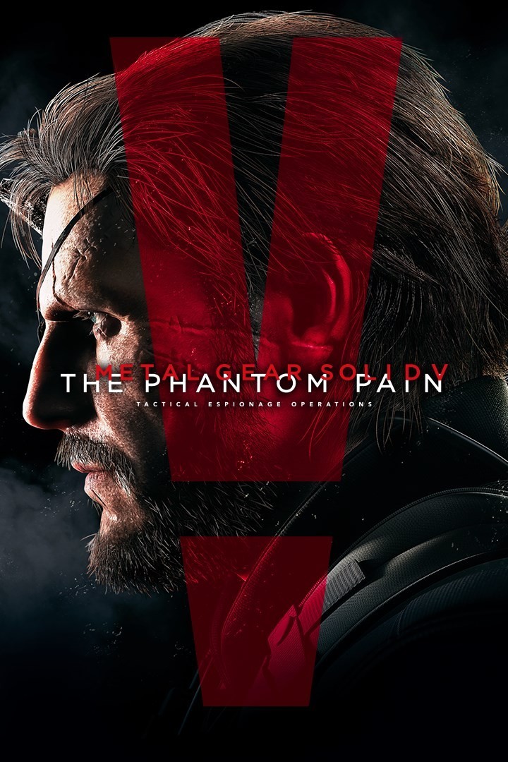 Capa do jogo Metal Gear Solid V: The Phantom Pain