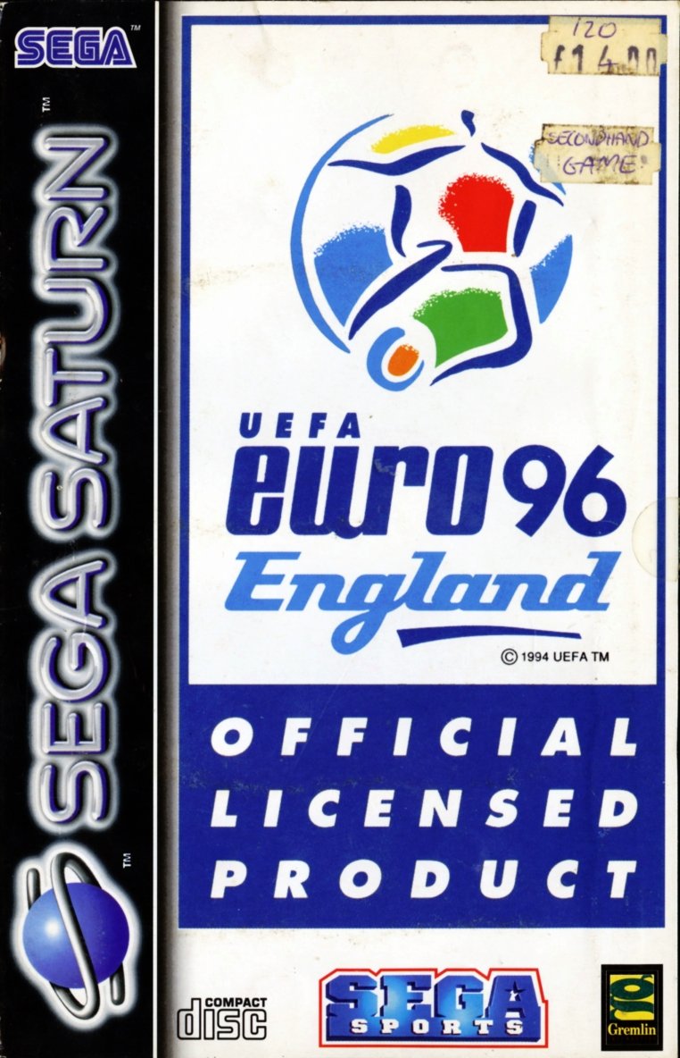 Capa do jogo UEFA Euro 96 England