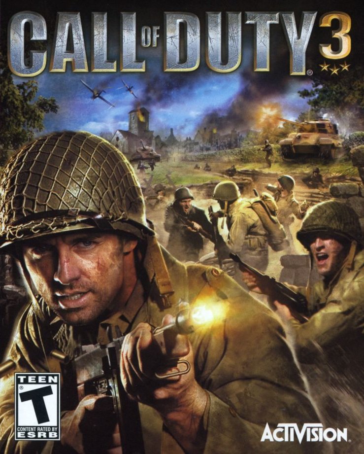 Capa do jogo Call of Duty 3