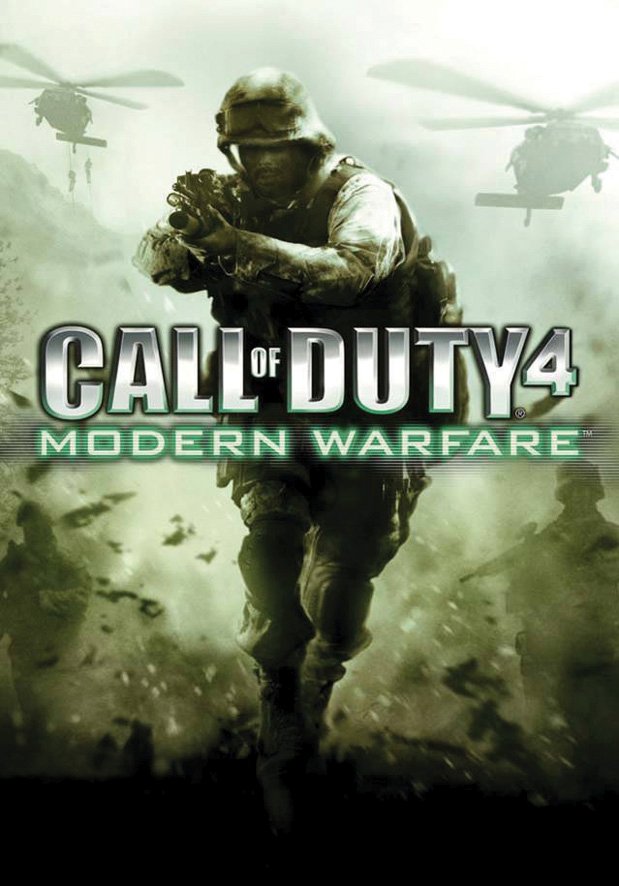 Capa do jogo Call of Duty 4: Modern Warfare
