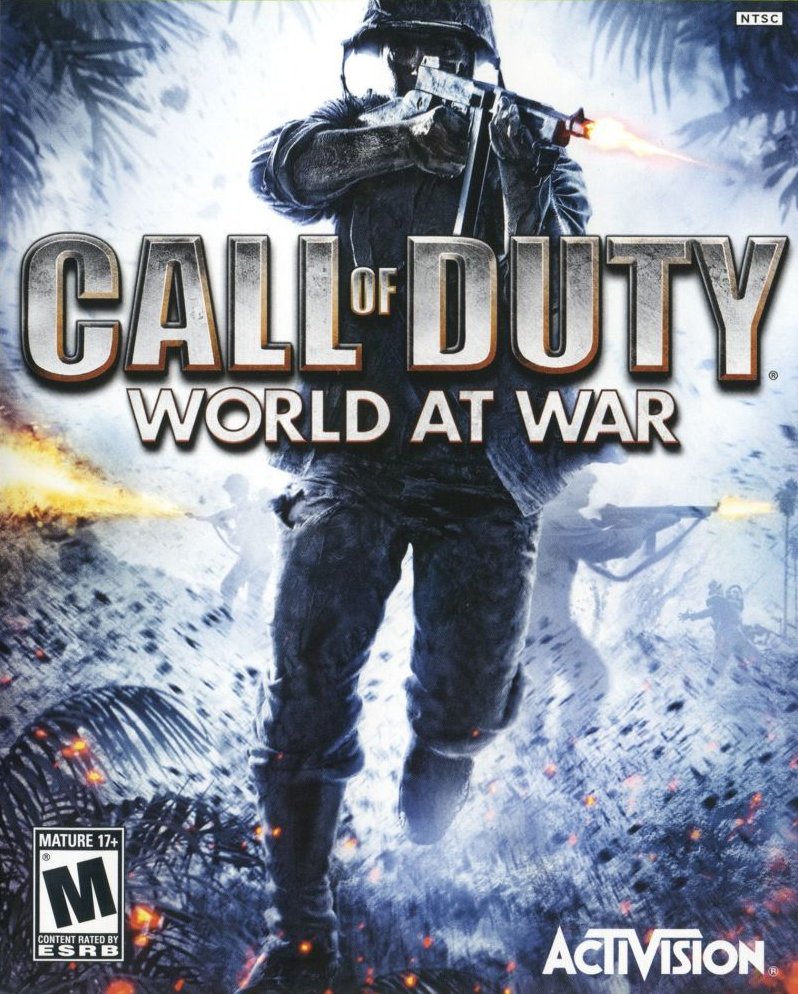 Capa do jogo Call of Duty: World at War