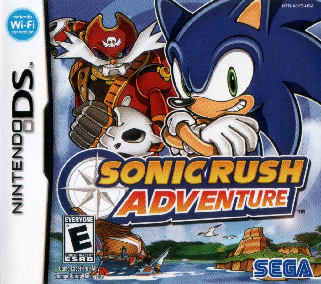 Capa do jogo Sonic Rush Adventure