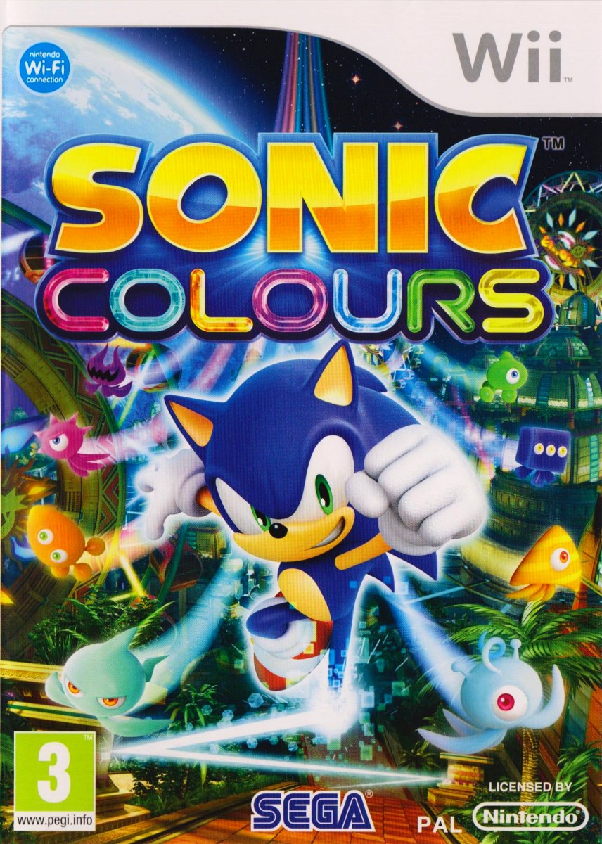 Capa do jogo Sonic Colors