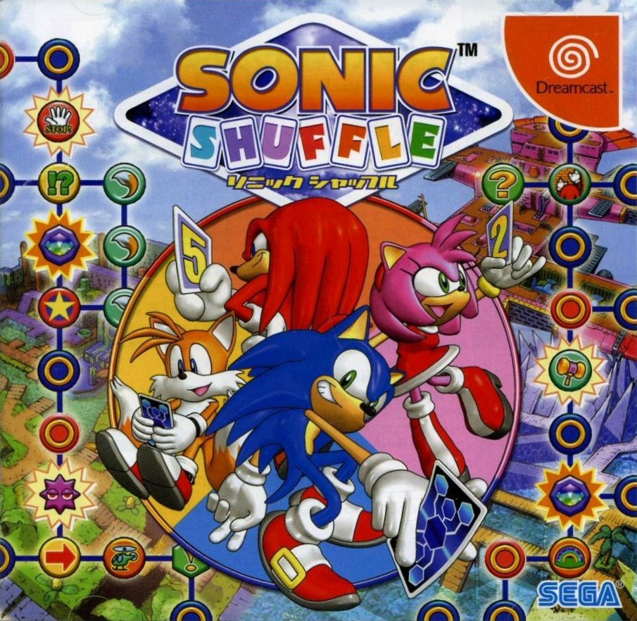 Capa do jogo Sonic Shuffle