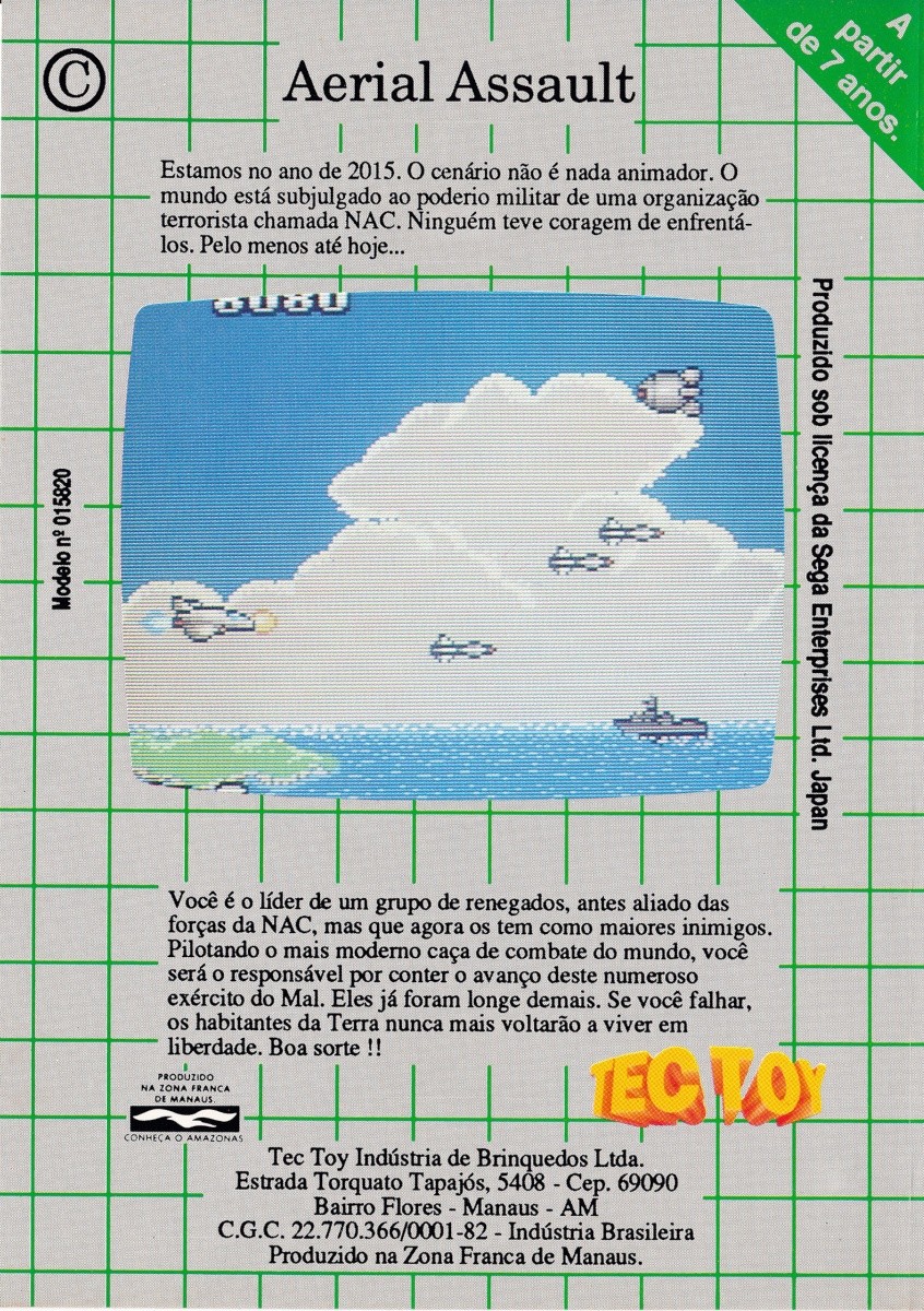 Capa do jogo Aerial Assault