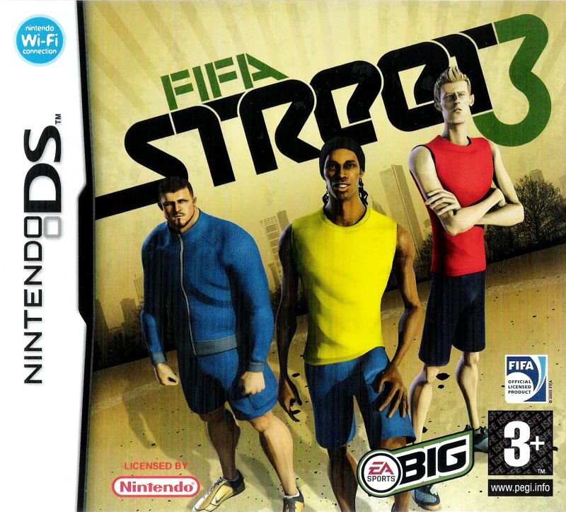 Capa do jogo FIFA Street 3